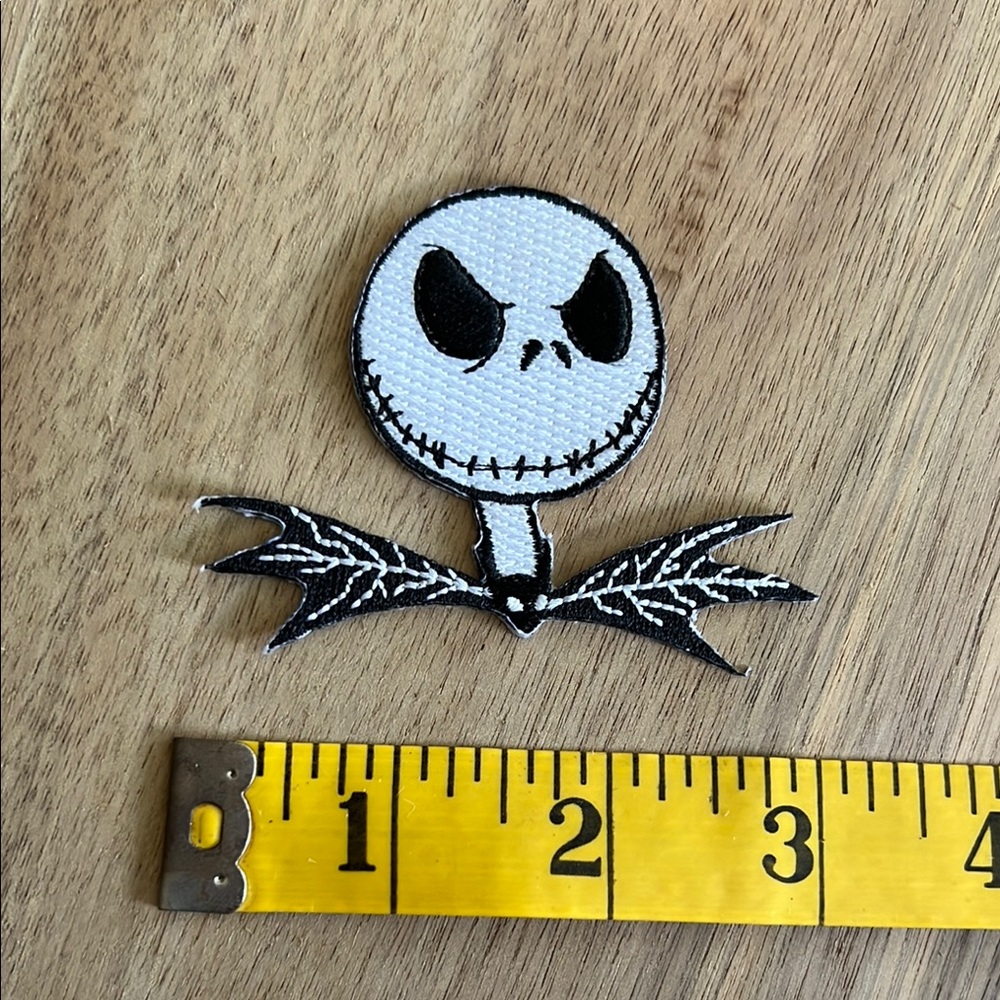 Jack Skellington Embroidered Patch
